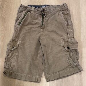 Guess Brown Cargo Shorts Size 30